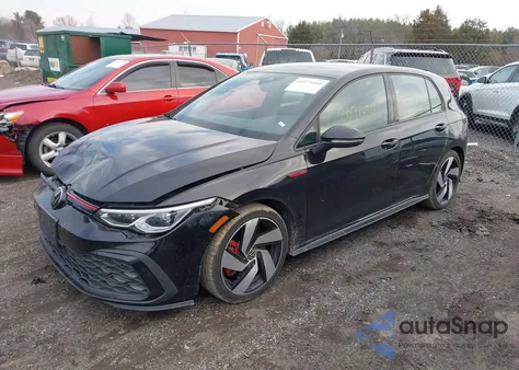 2024 Volkswagen Golf Gti 2.0T S from USA, damaged, VIN WVWGA7CD3RW217023